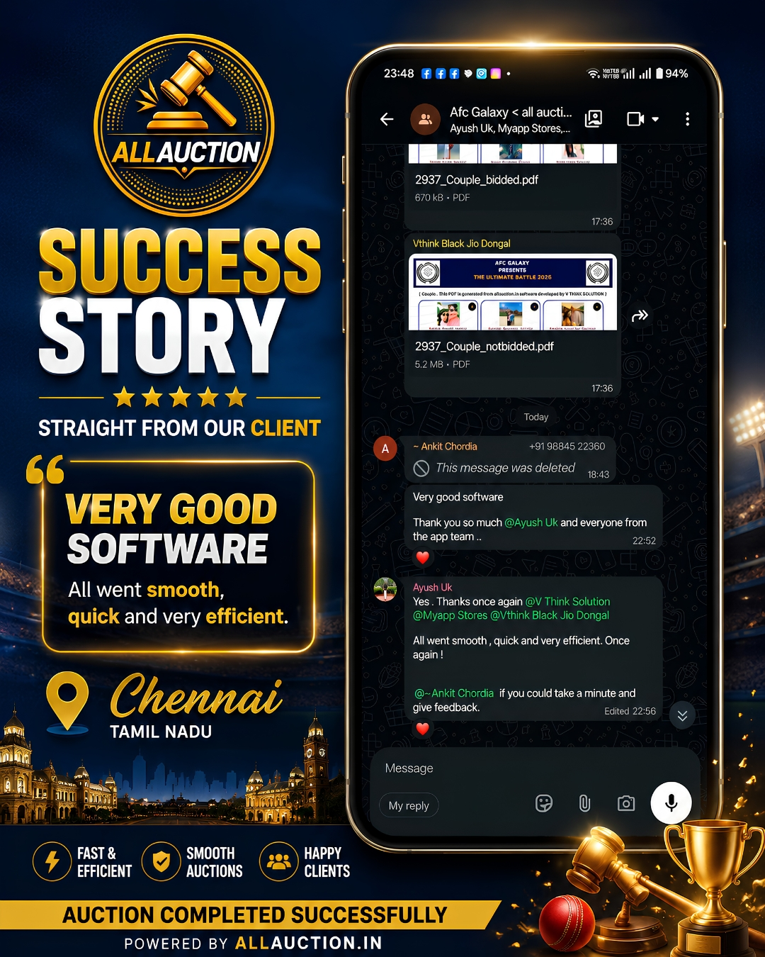 Cricket Tournament Management Software